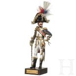 Tambourmajor der Garde um 1810 - Uniformfigur von Marcel Riffet, 20. Jhdt.