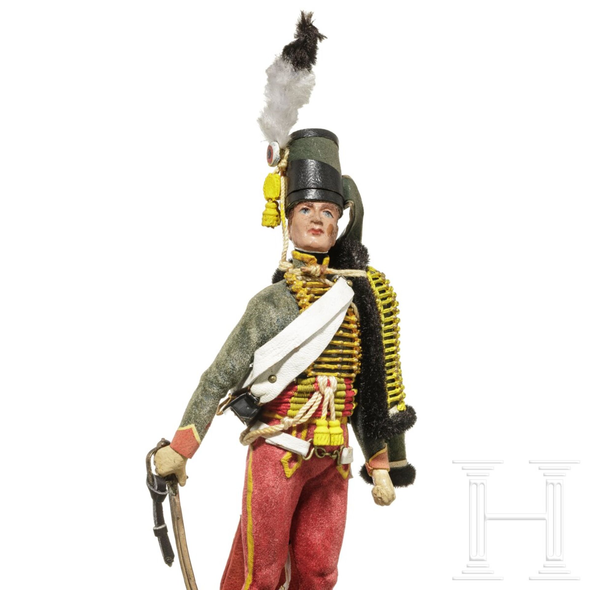 Husar um 1790 - Uniformfigur von Marcel Riffet, 20. Jhdt. - Bild 6 aus 6