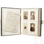 CDV-Album mit Foto-Portraits des Offizierskorps des 3. Posenschen Infanterie-Regiments Nr. 58