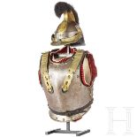 Helm M 1842 und Kürass für Mannschaften der Kürassiere