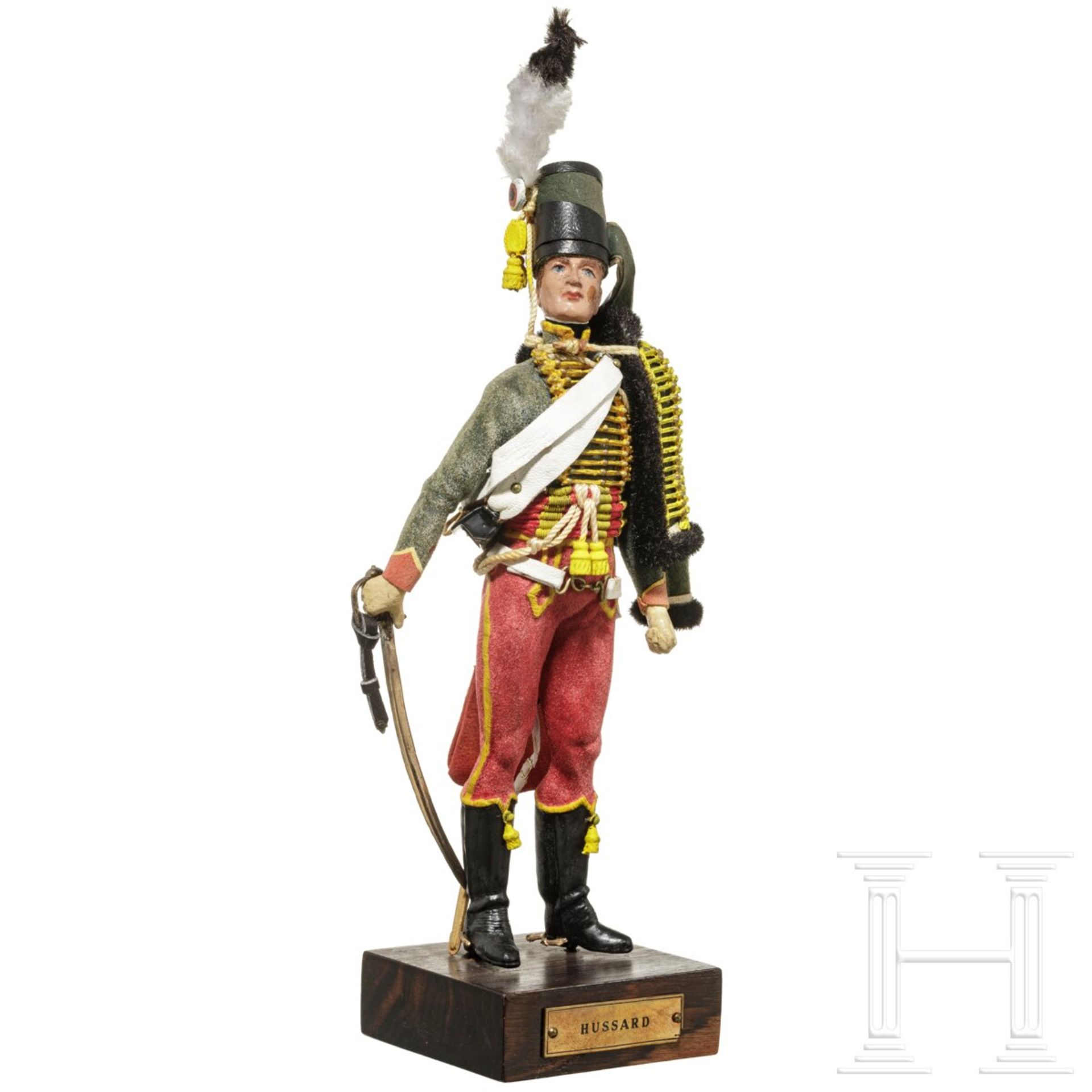 Husar um 1790 - Uniformfigur von Marcel Riffet, 20. Jhdt. - Bild 2 aus 6