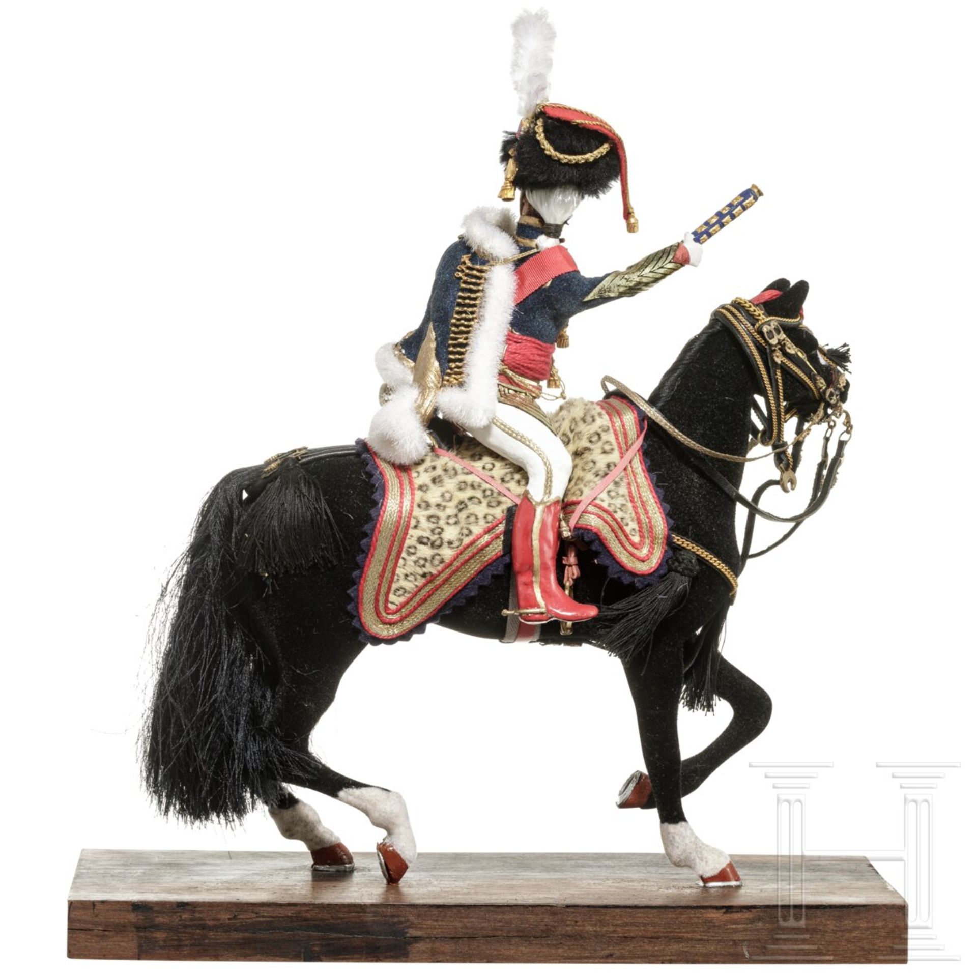 Marschall Mortier auf Pferd, um 1804 - Uniformfigur von Marcel Riffet, 20. Jhdt. - Bild 3 aus 6
