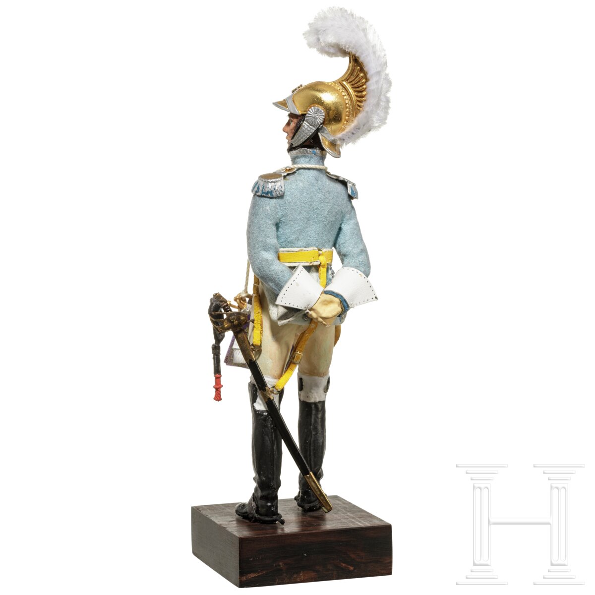 Trompeter der Carabiniers um 1811 - Uniformfigur von Marcel Riffet, 20. Jhdt. - Image 4 of 6