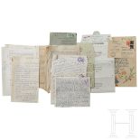 Albert Speer - 13 Briefe und Umschläge vom Nürnberger Gerichtsgebäude und Spandauer Gefängnis, 1946