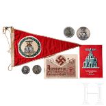 Kleine Sammlung Abzeichen und Erinnerungsstücke an den Reichsparteitag 1936