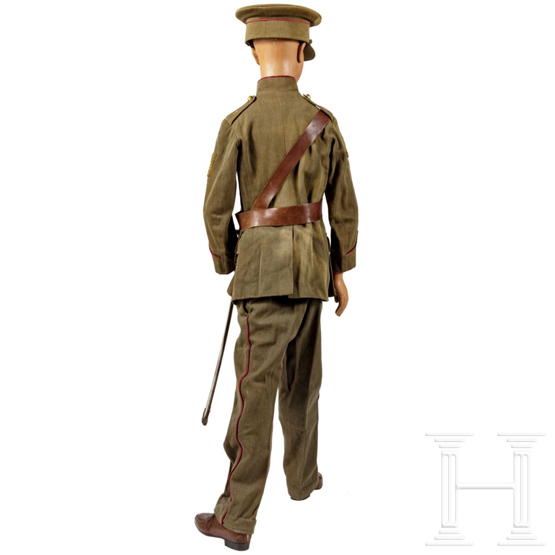 Kinderuniform auf Puppe, Belgien, um 1940 - Image 2 of 8