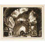 Giovanni Battista Piranesi (1720-1778), ''Rovine d´una Galleria di Statue nella Villa Adriana a