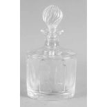 Karaffe, Frankreich, 2. H. 20. Jh., Lalique, Modell ''Femmes Antiques'', ovaler Stand,