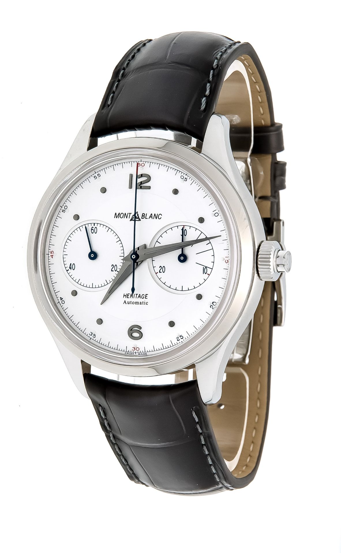 Mont Blanc Heritage Chronometrie Monopusher Chronograph, Automatik Kal. MB 25.12, Mod. MO 749