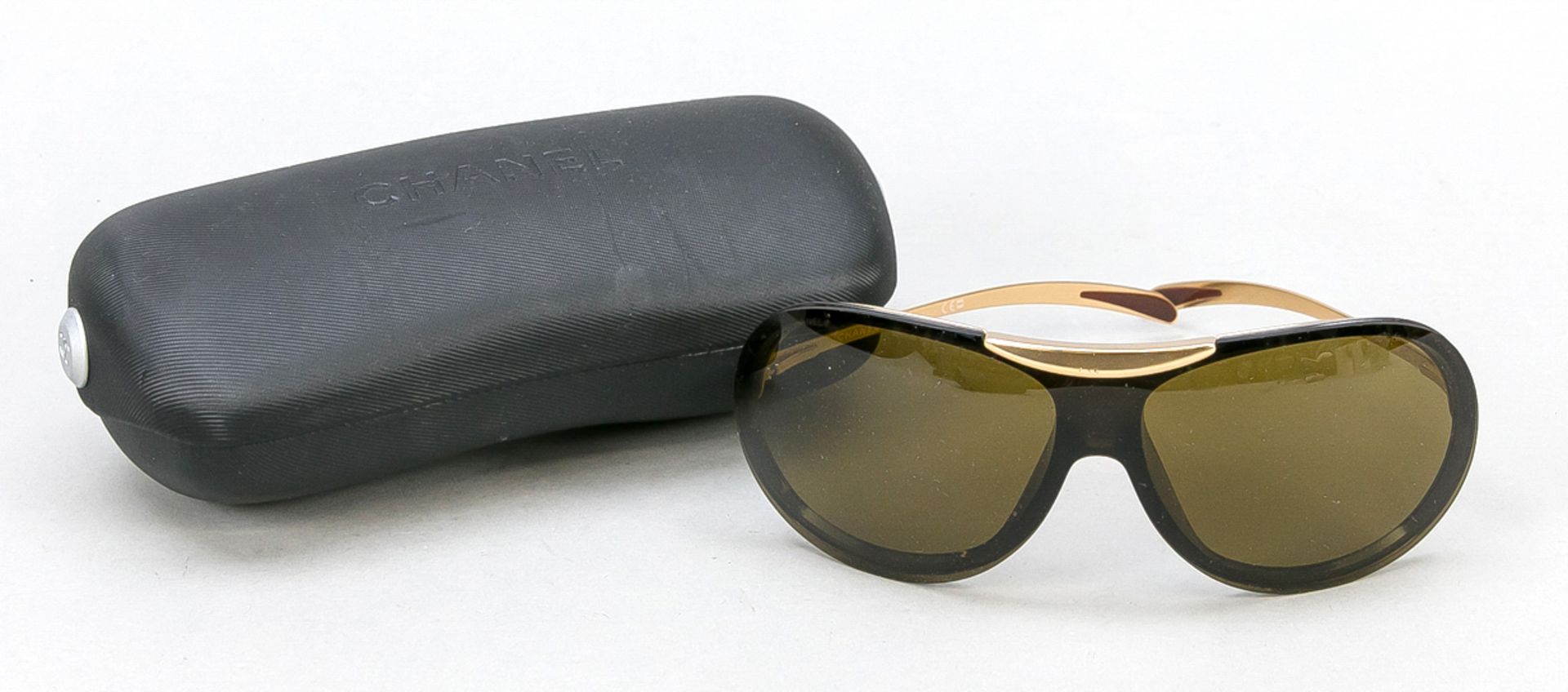 Chanel Sonnenbrille, 20./21. Jh., mit Original Brillenetui
