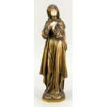 Die Nürnberger Madonna als Chryselephantinefigur um