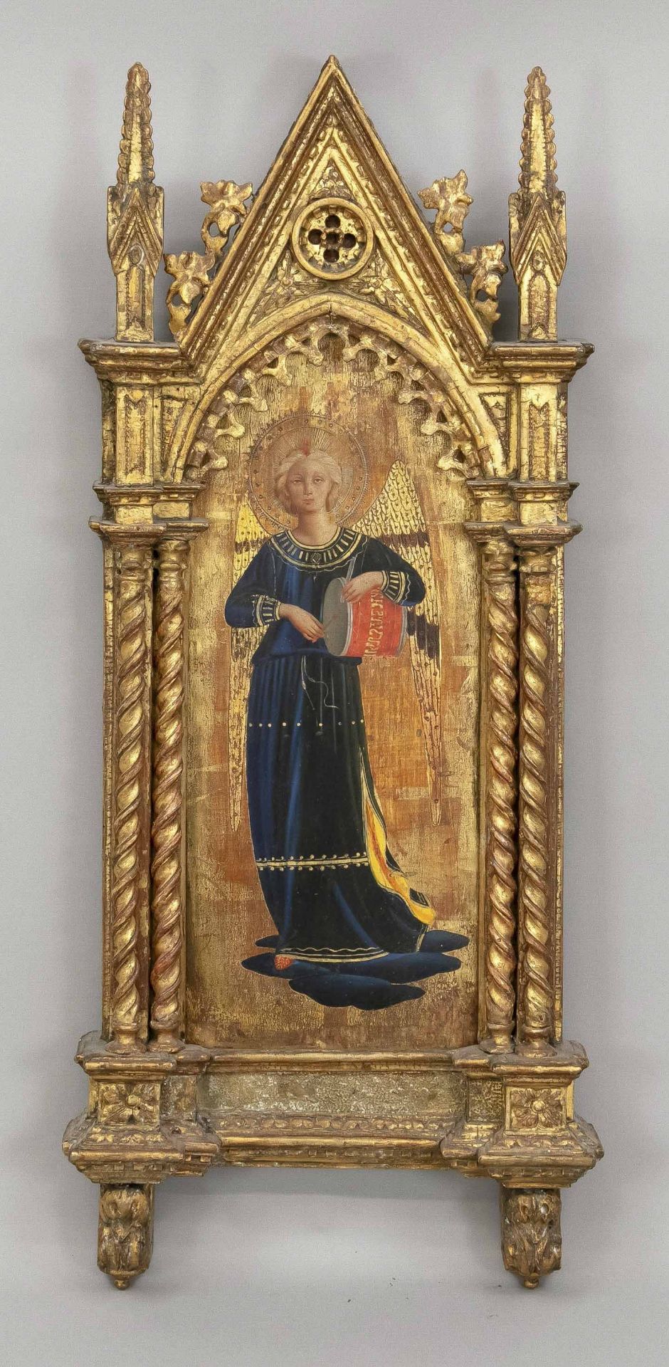 Fra Angelico (1395-1455), Kopie nach. Engel mit Tro