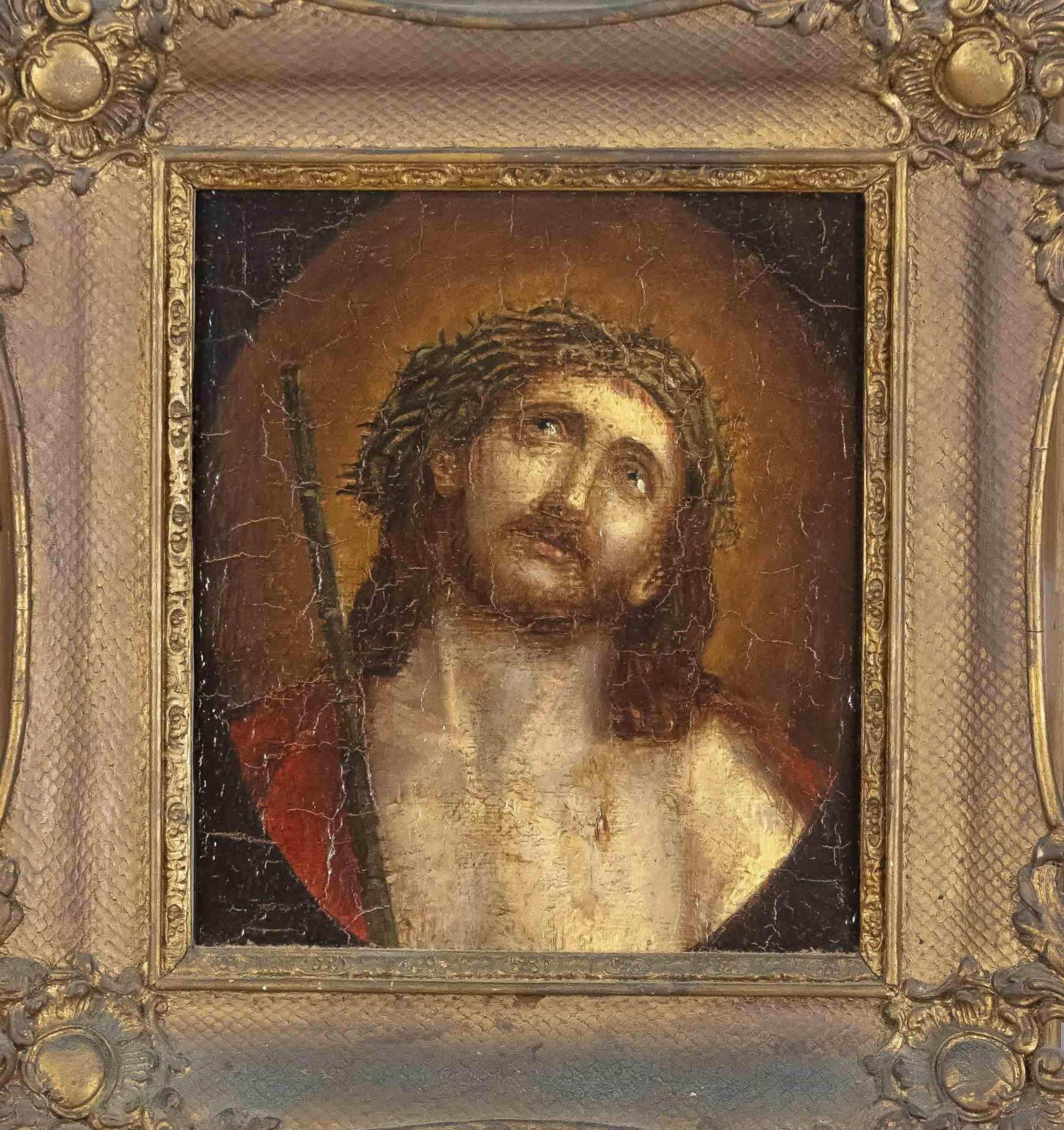 Anonymer Maler des 18. Jh., Ecce Homo, Andachtsbild