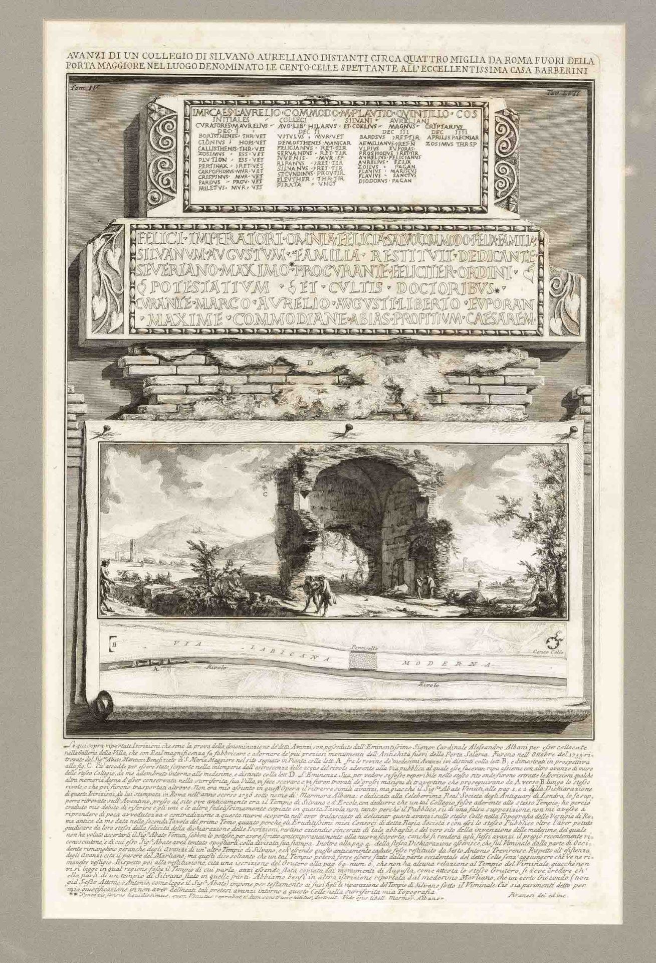 Giovanni Battista Piranesi (1720-1778), ''Avanzi di