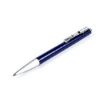 Montblanc Kugelschreiber, Ende 20. Jh., blaues Gehä