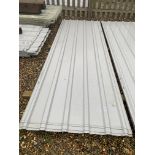 10 X 3M X 1M PROFILE STEEL ROOF LINER SHEETS (WHITE BACK)