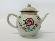 A CHINESE QIANLONG TEAPOT AND COVER,