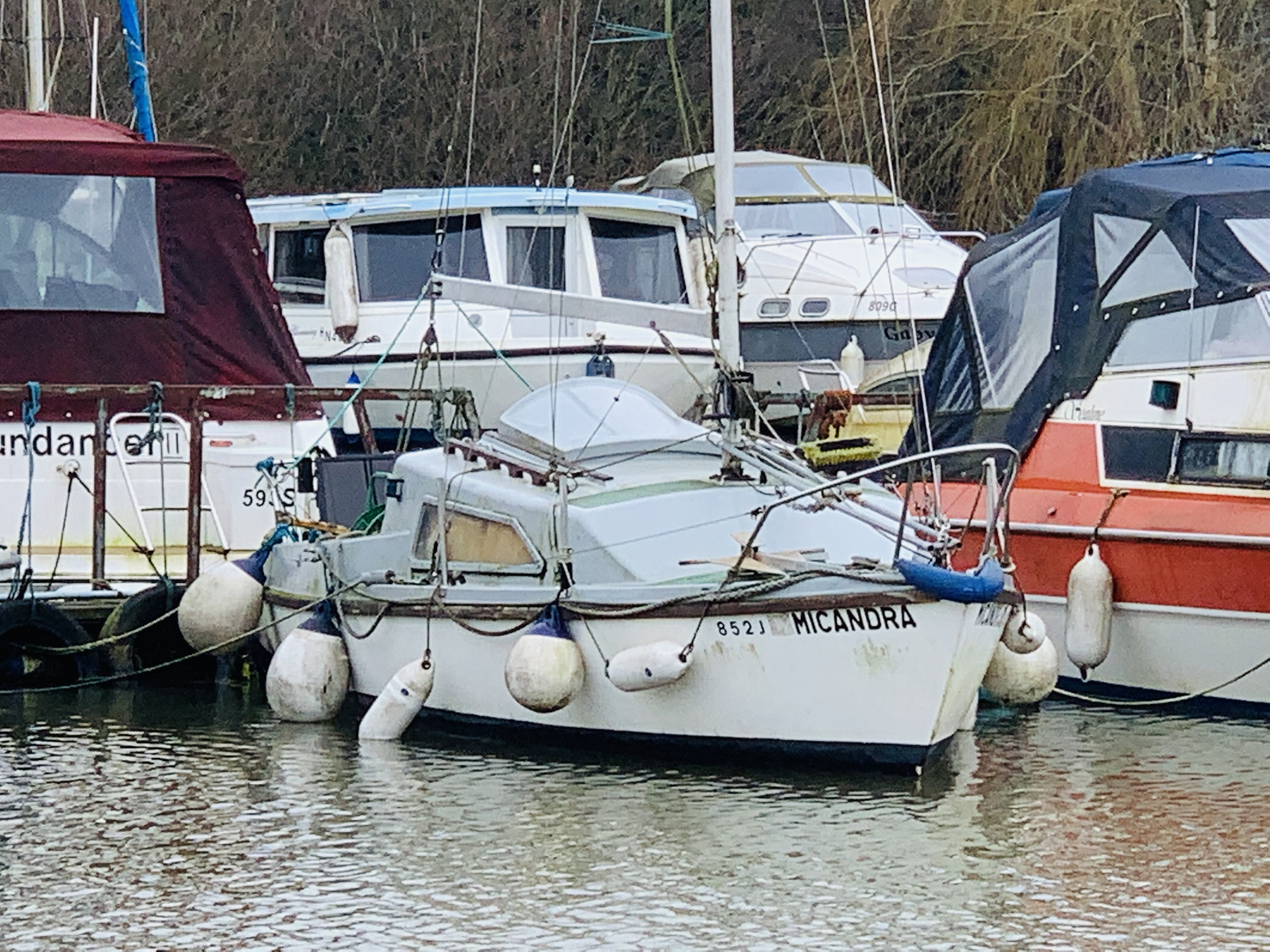 PRELUDE SAILING YACHT "MICANDRA" BROADS REGISTRATION NUMBER 852J. - Image 42 of 44