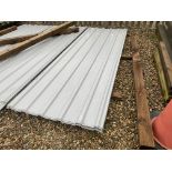 8 X 3M X 1M PROFILE STEEL ROOF LINER SHEETS (GREY BACK)