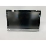 A SONY BRAVIA 22" TELEVISION WITH WALL BRACKET,