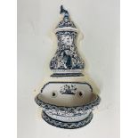 DECORATIVE PORTUGUESE WALL MOUNTED WATER FEATURE FOUNTAIN