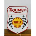 TRIUMPH SHELL SIGN (R)