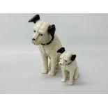 2 X HMV DOG BANKS (R)