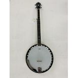 A PILGRIM BY VINTAGE BANJO WITH TRANSIT CASE