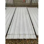 10 X 3M X 1M PROFILE STEEL ROOF LINER SHEETS (WHITE BACK)