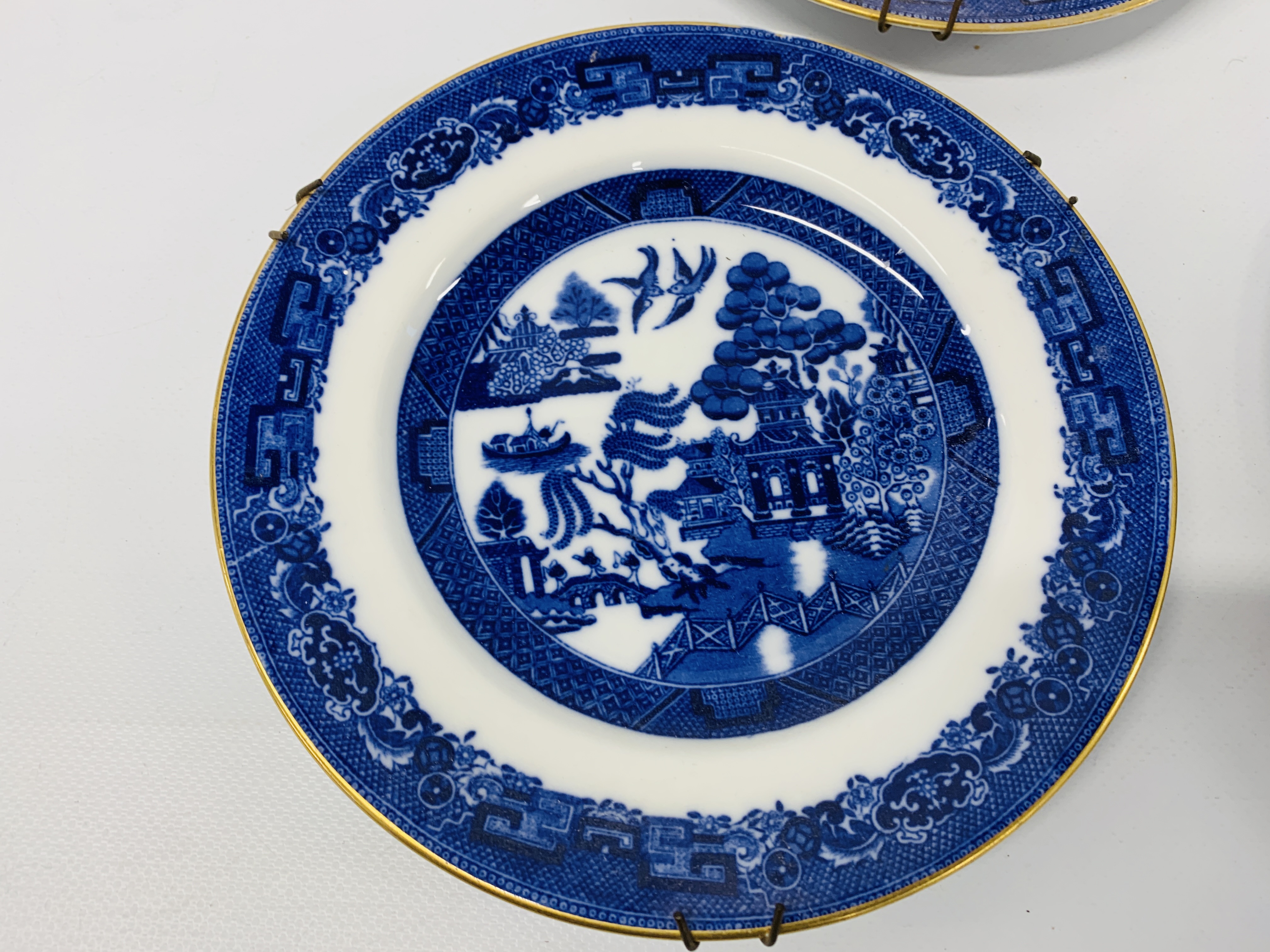 MASONS IRONSTONE MEAT DISH DIAMETER 52cm, FOUR VINTAGE PATTERNED TILES, TWO ORIENTAL VASES, - Image 28 of 29