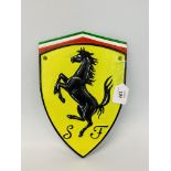 FERRARI PLAQUE (R)