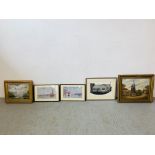 COLLECTION OF 10 VARIOUS FRAMED PICTURES AND PRINTS TO INCLUDE OIL ON CANVAS STILL LIFE, PORTRAITS,