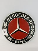 MERCEDES BENZ PLAQUE (R)