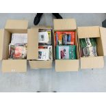 FOUR BOXES CONTAINING EXTENSIVE COLLECTION OF MOTORSPORT MAGAZINES DATING BACK TO THE 1950'S,