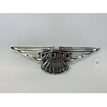 ALUMINIUM JAGUAR PLAQUE (R)