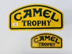 PAIR OF CAMEL TROPHY SIGN (R)