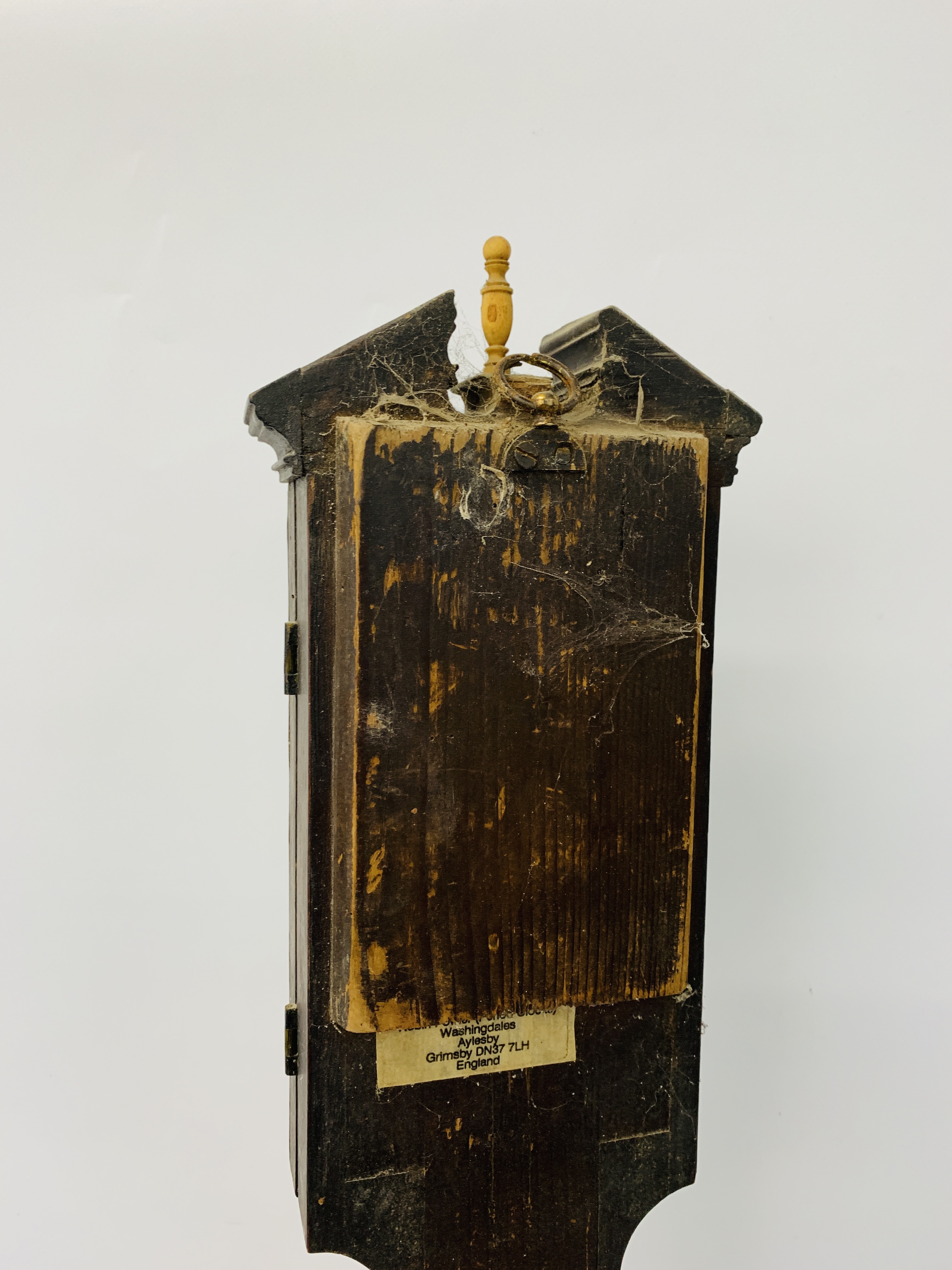 A Georgian mahogany stick barometer, by Pochaine of Newcastle, - Image 9 of 10