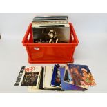 BOX CONTAINING APPROX 85 MIXED RECORDS TO INCLUDE WHAM, MICHAEL JACKSON, THE BLOW MONKEYS,