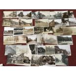 A COLLECTION OF POSTCARDS OF CORTON, SEVERAL BETTER RPs, VILLAGE, HOLIDAY CAMP, BEACH ETC.