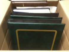 BOX WITH FOREIGN COLLECTION IN TWO BINDE