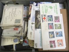 FILE BOX WITH AN ECLECTIC ALL WORLD MIS