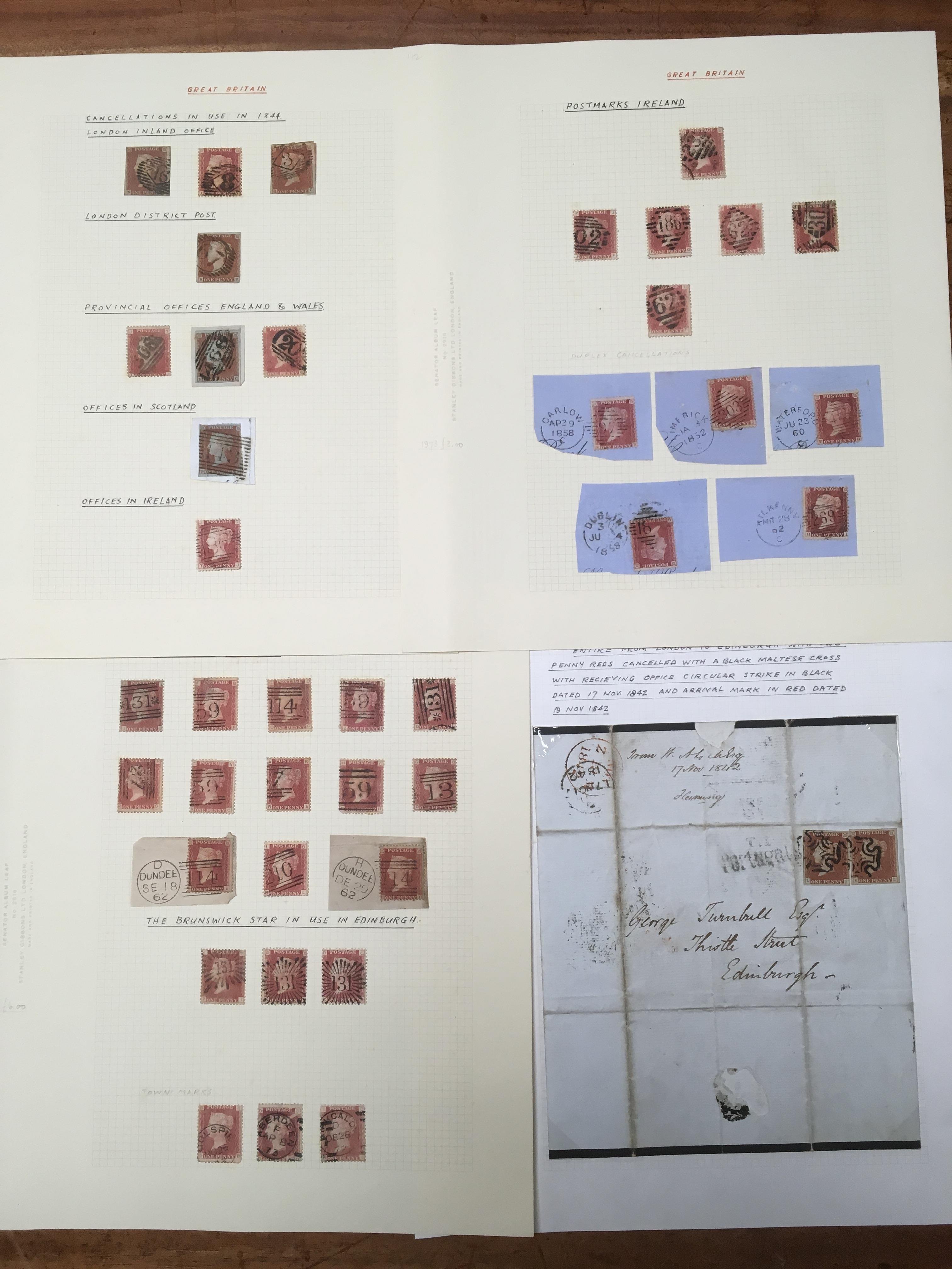 GB: BOX WITH COVER AND POSTMARK COLLECTI - Image 2 of 4