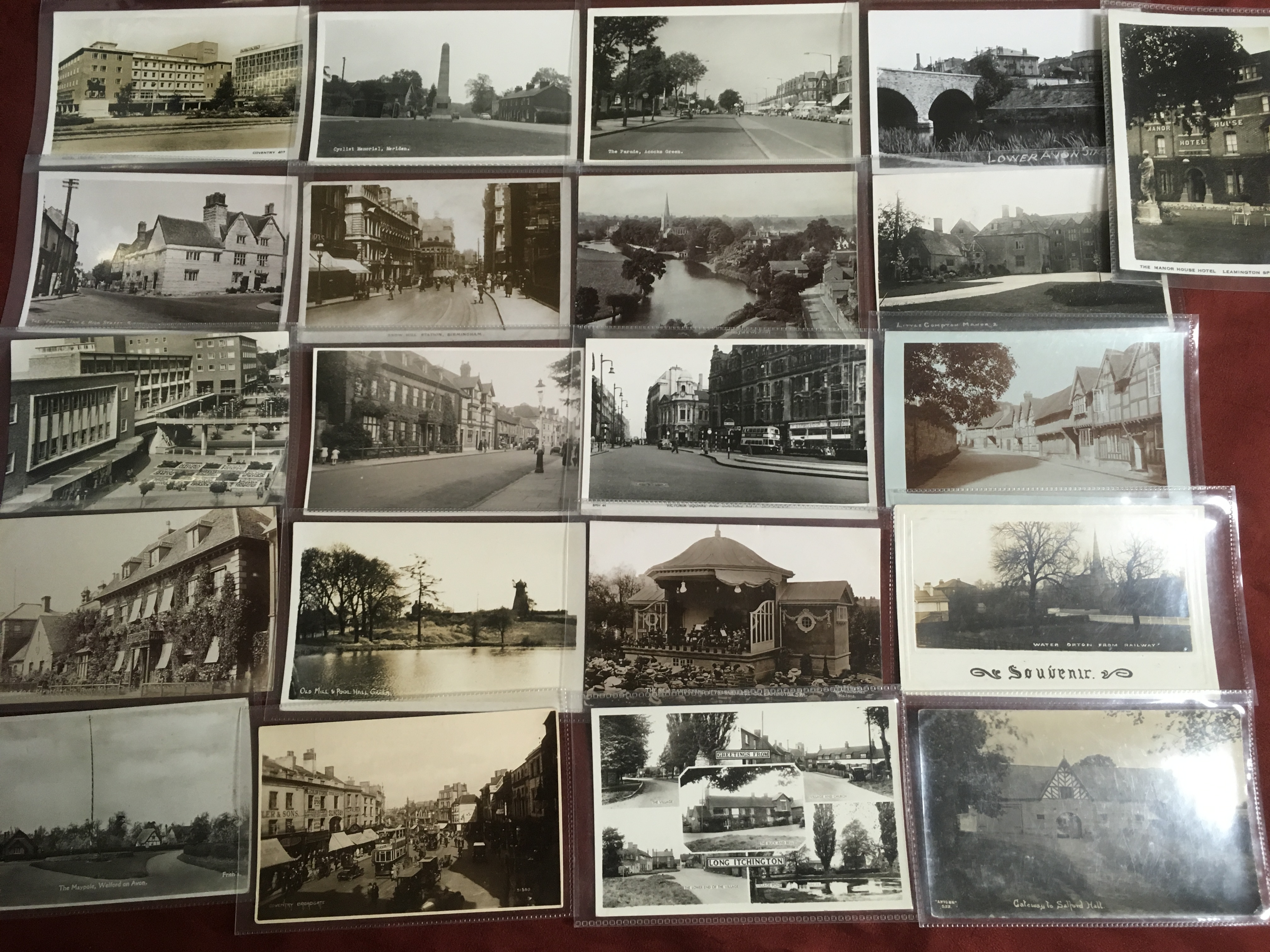 EX DEALER'S POSTCARD STOCK: HEREFORDSHIR - Image 3 of 4