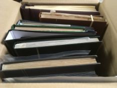 BOX OF VARIOUS IN SIX VOLUMES AND LOOSE,