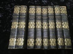 Plutarch’s Lives Langhorne (DD) ed. 8 vols. Complete.