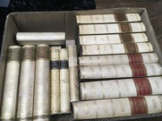 16 volumes, mixed titles mostly finely vellum bound.
