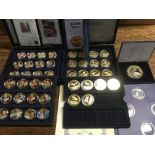 WESTMINSTER COIN SET QUEEN'S 90TH BIRTHDAY, 24 COINS IN CASE WITH 16 CERTIFICATES.