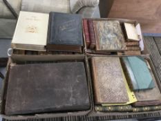 5 boxes of Antiquarian books