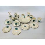 A COLLECTION OF APPROX 18 PIECES OF NORTH WALSHAM CRESTED WARE MARKED GOSS COMPRISING PLATE,