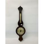 OLD MOUNTED BANJO BAROMETER